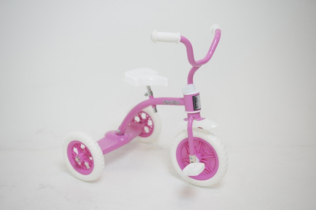 (NEW) 2 Rex tricycles, without cargo bed, pink