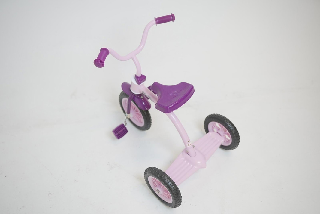 (NEW) Rex tricycle, without cargo tray, pink/purple.