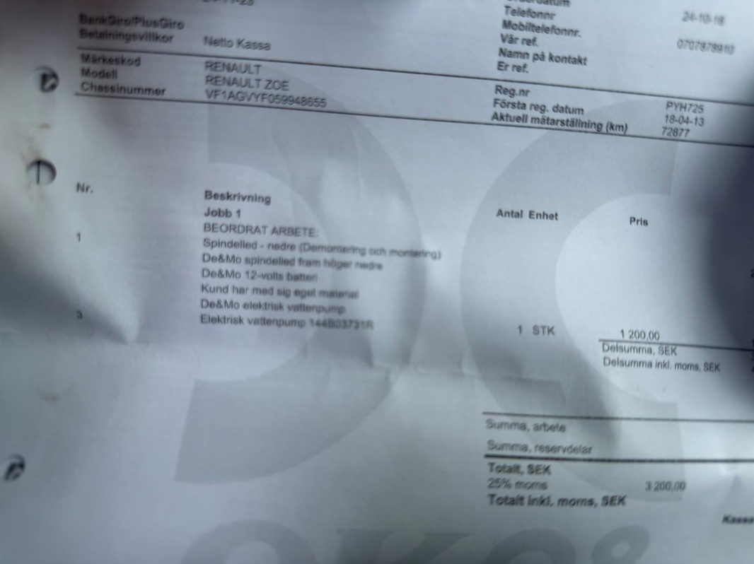 iRenault Zoe 41kWh R90 (92 hp) -2018