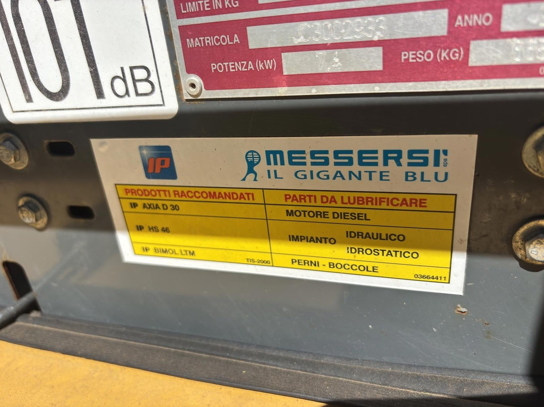 Minidumper Messersi TCH-10DY/MTP Rep.objekt