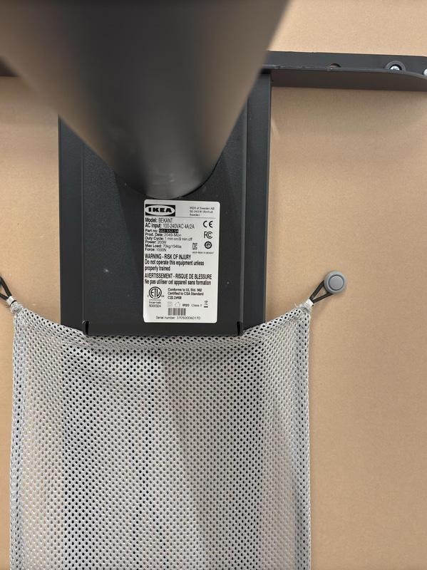 Höj- och sänkbart Skrivbord Ikea Bekant