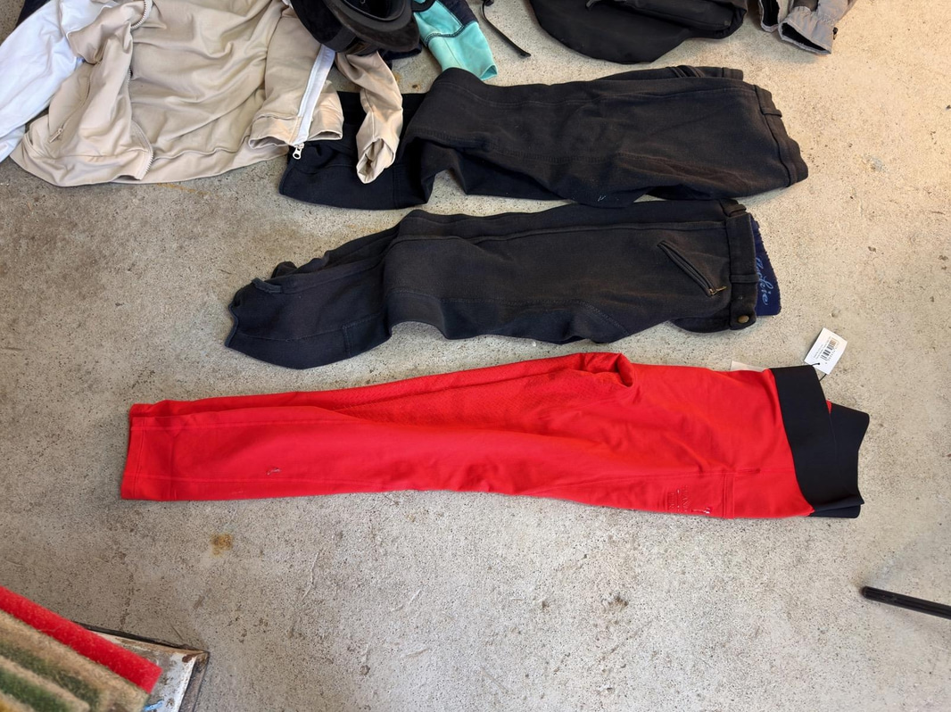 Equestrian equipment, helmet, etc.