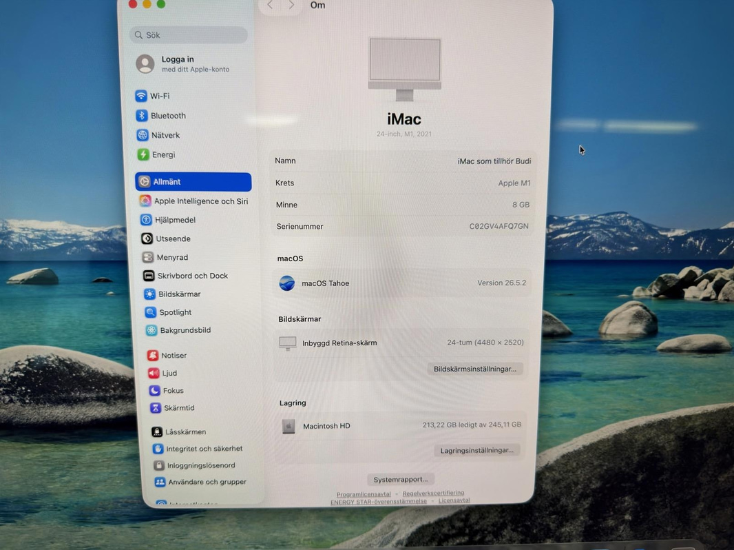 iMac, 24-inch, M1
