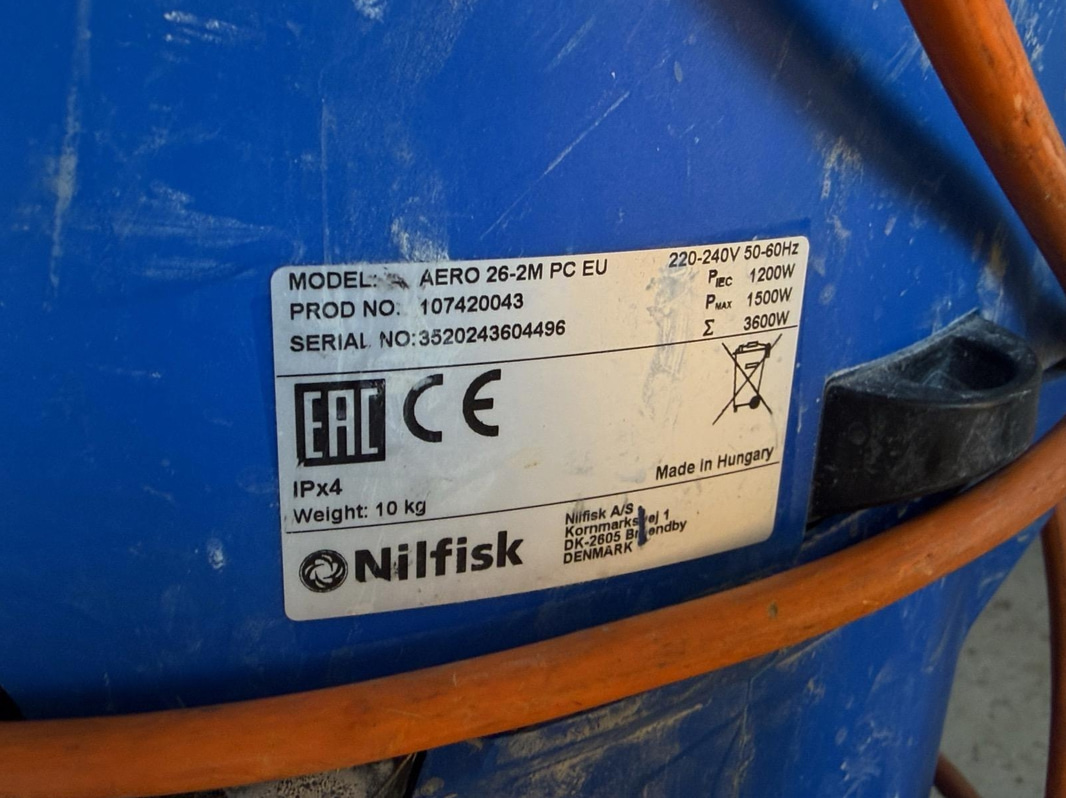 Grovdammsugare Nilfisk AERO 26-2M PC EU