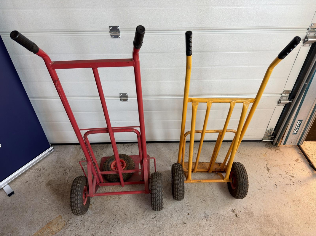 2 hand trucks