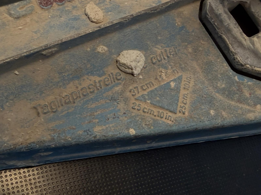 2 tile cutters, etc.