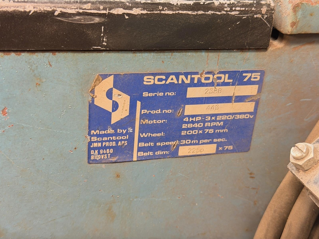 Scantool S75-2250 Belt Sander