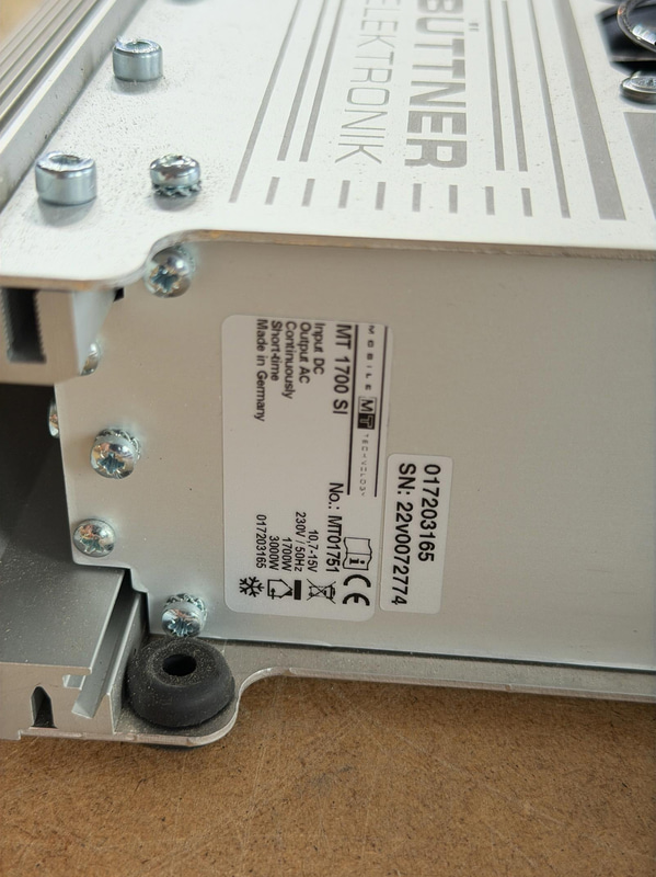 Büttner MT 1700 SI Inverter, 1700 W, 24 V
