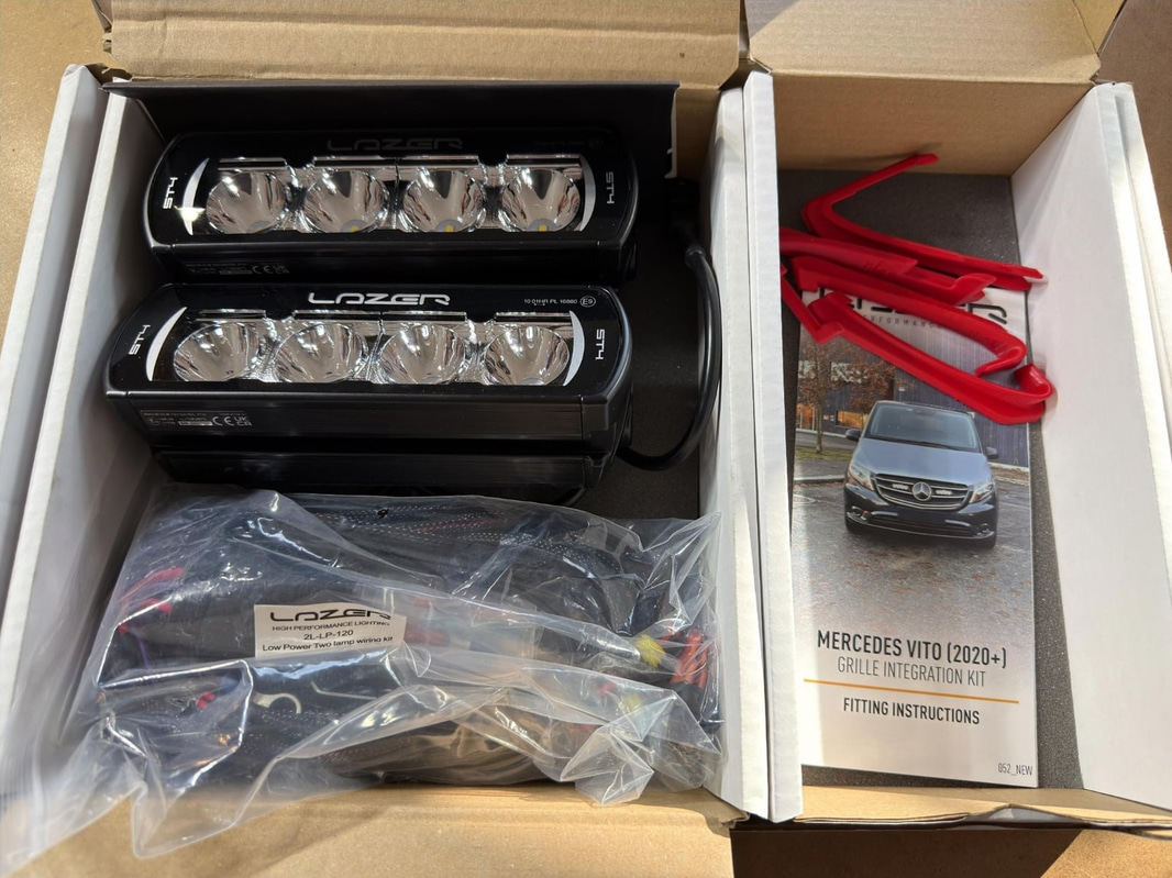 LED-ramp Lazer ST4, 2 st