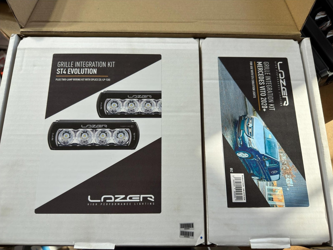 LED-ramp Lazer ST4, 2 st