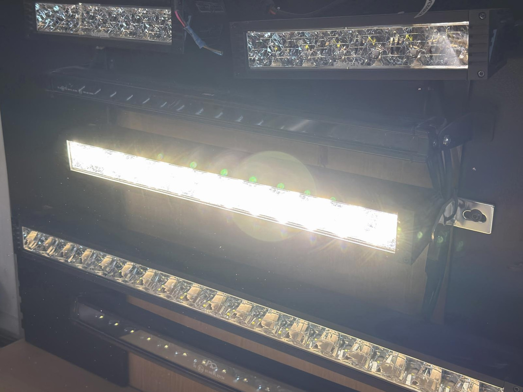 LED-ljusramp, Niken, 51 cm