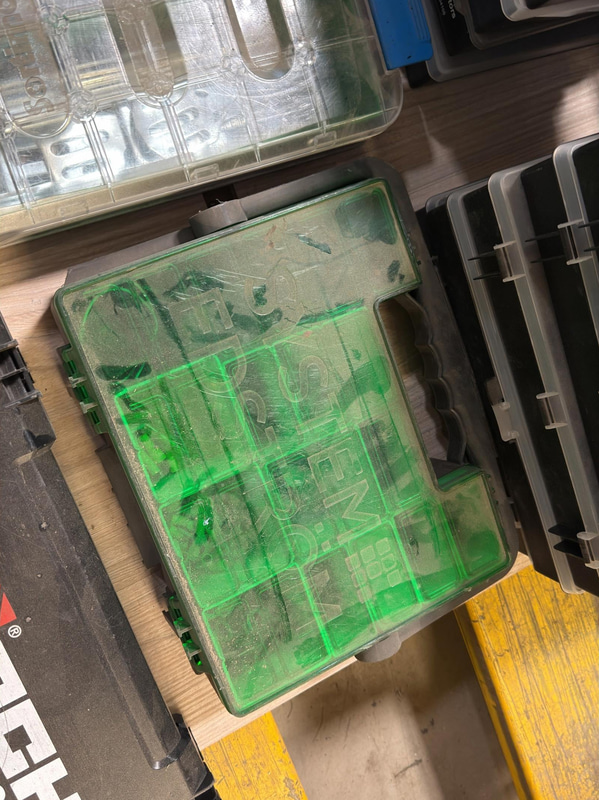 Organizer boxes, lot