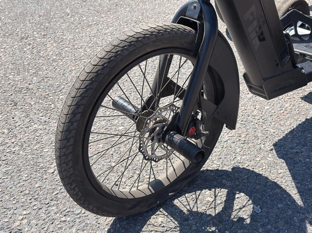 2 st trehjuliga driftcyklar, batteridrivna, FIIK Drifter