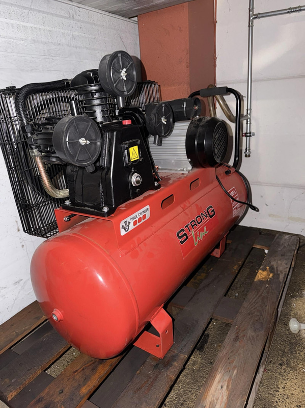 Kompressor, StrongLine XT100550S, 100L