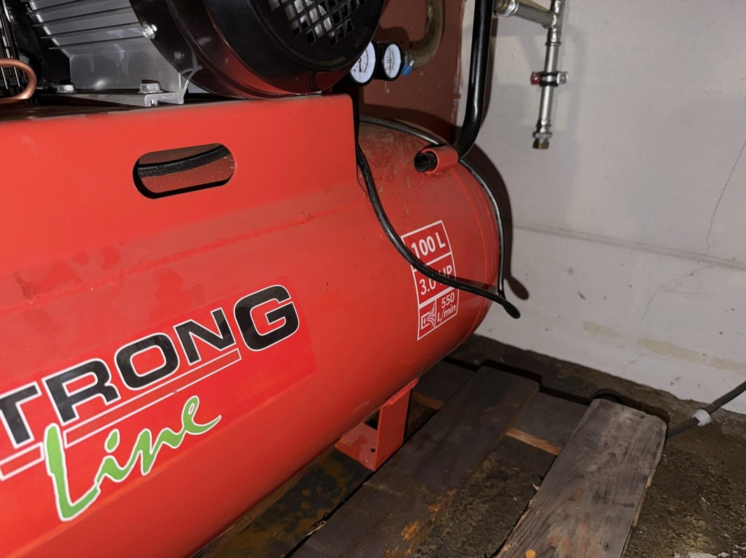 Kompressor, StrongLine XT100550S, 100L