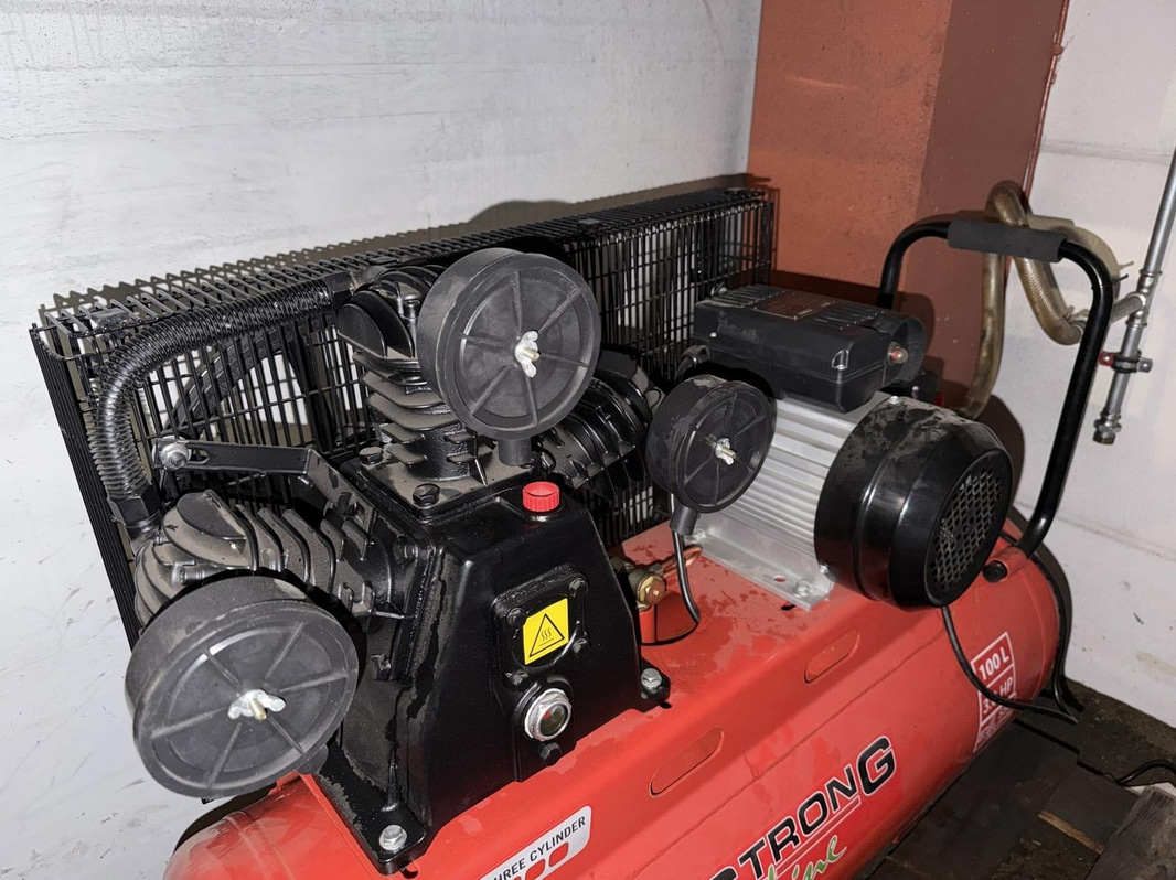 Kompressor, StrongLine XT100550S, 100L