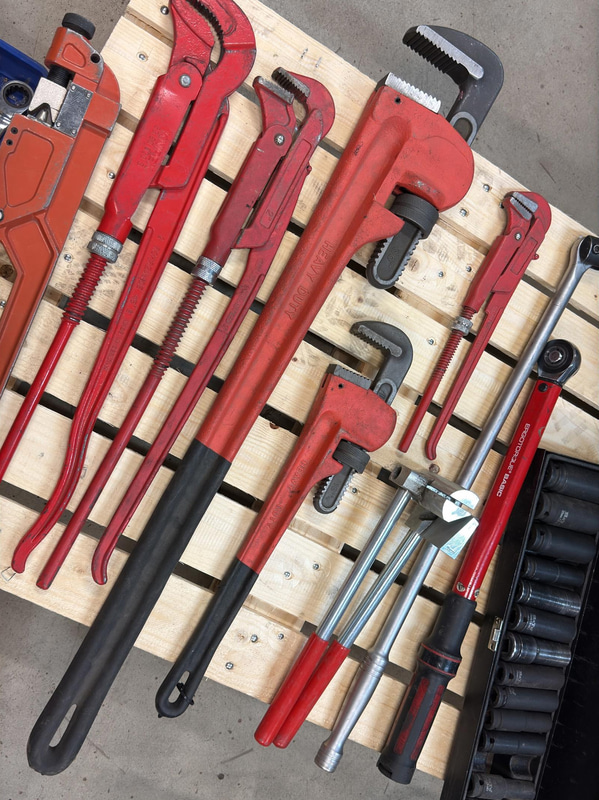 Lot of hand tools