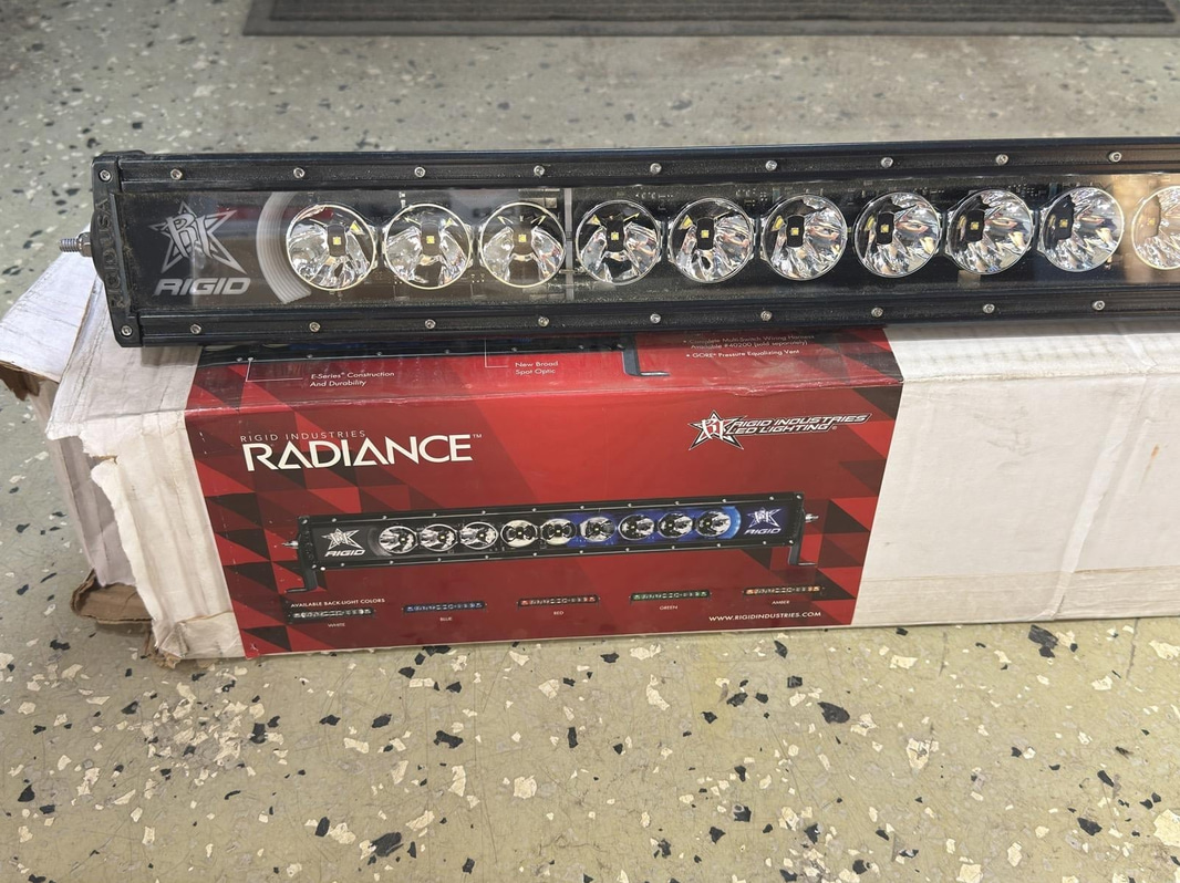 Light bar, Rigid Radiance 50", white backlight