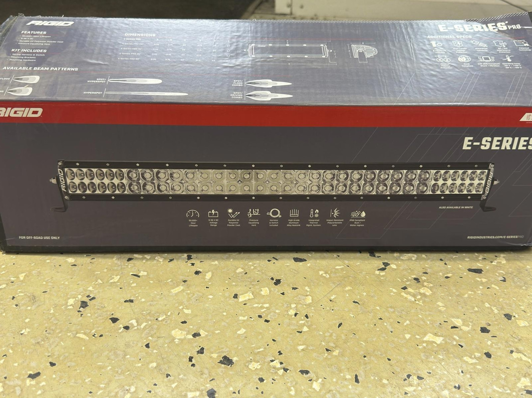 Rigid E-Series Pro 20" LED light bar, spot/drive combo