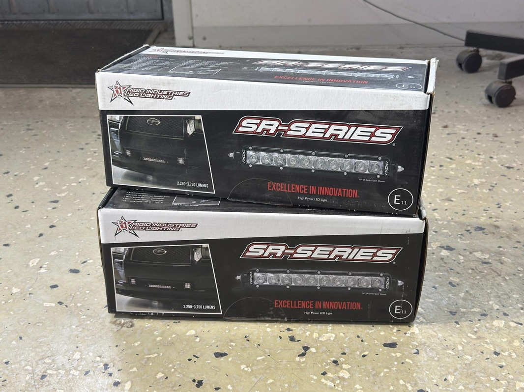 LED-ramp Rigid Industries SR-Series, 10", 2 st