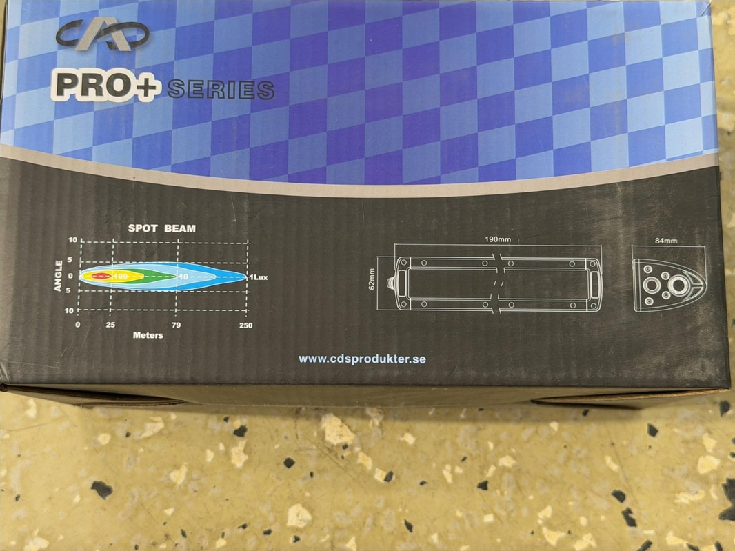 Extraljusramp PRO+, 2 st