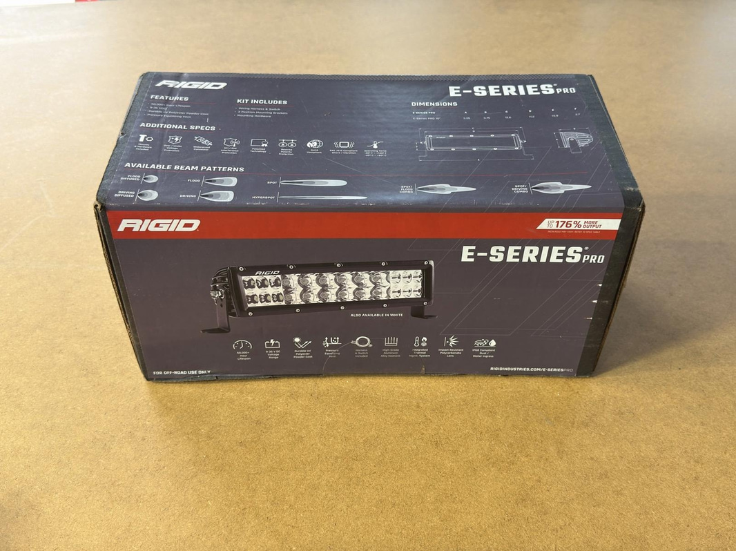 Rigid E-Series Pro 10" Light Bar
