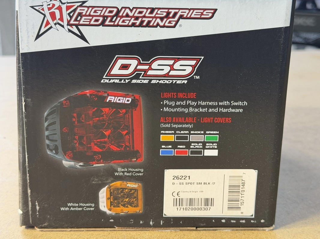 Pair of Rigid D-SS LED lights
