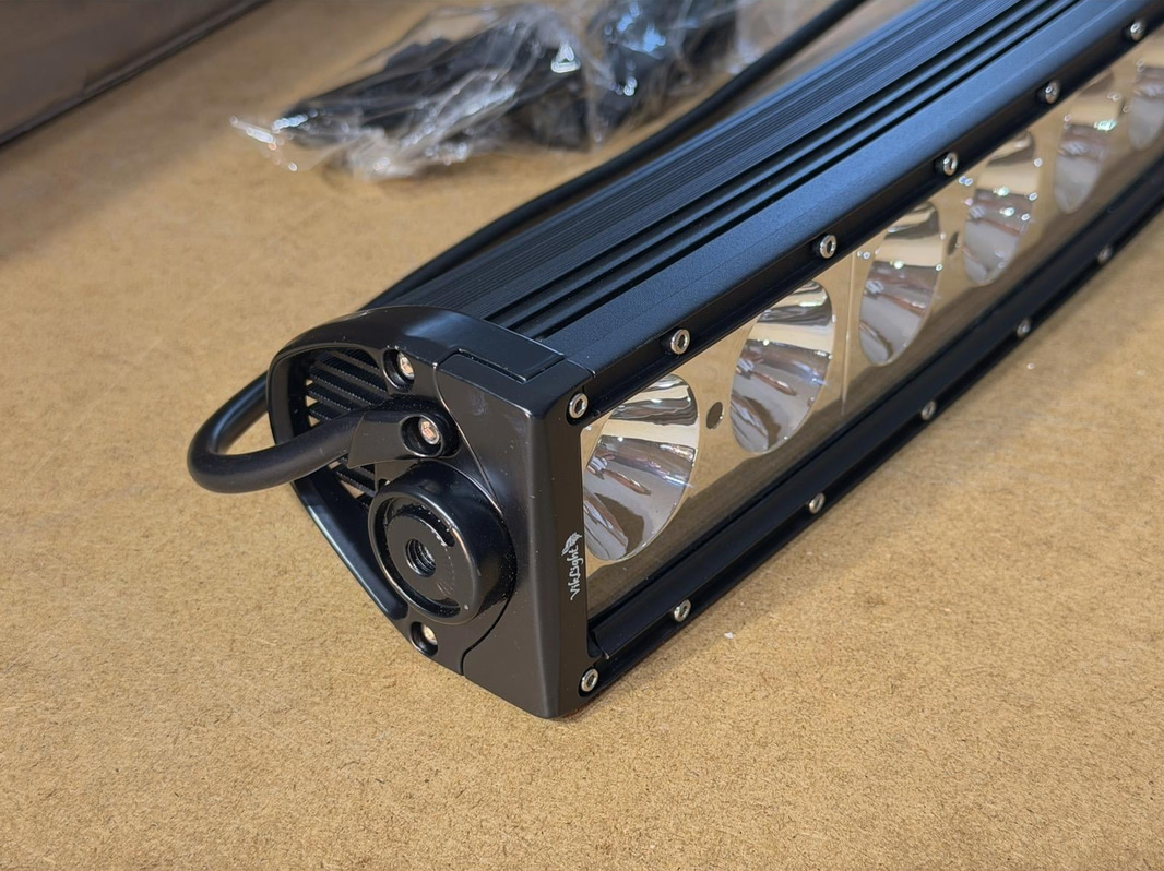 LED light bar, VikLight, black, 76 cm