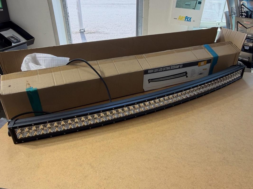 Extraljusramp Osram High Lux LED, 288 W, 127 cm