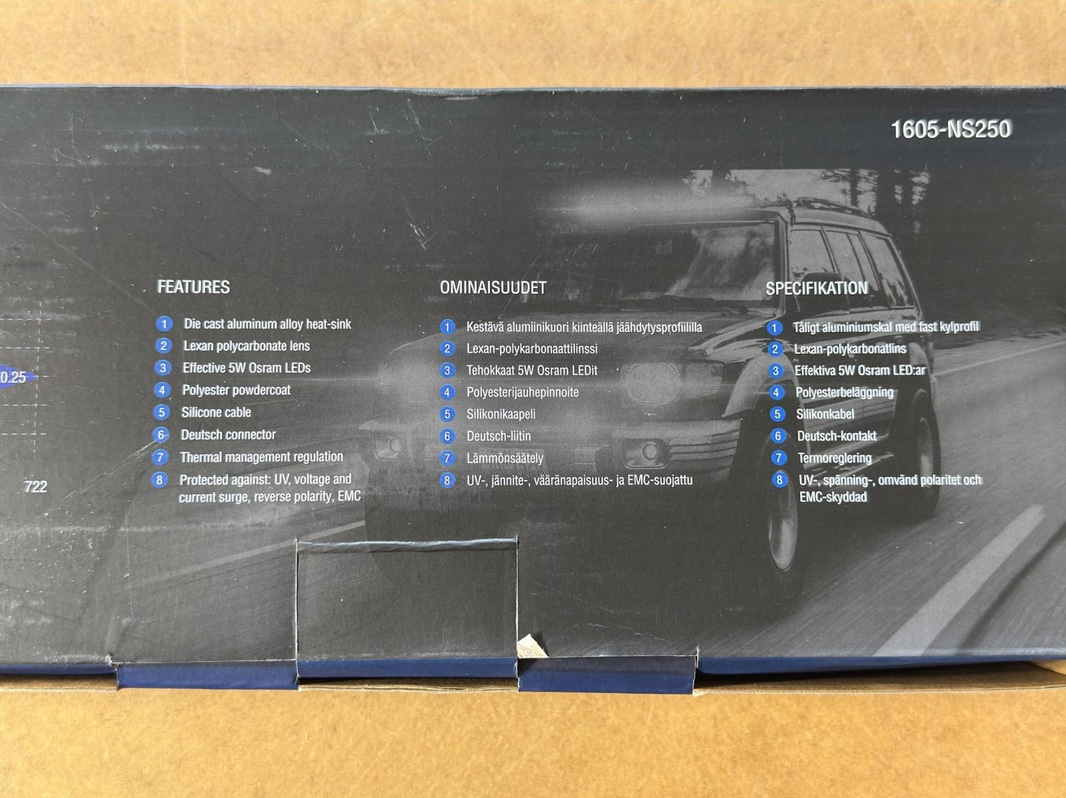 LED light bar Seeker Dual X SAE, 100 W, 56 cm