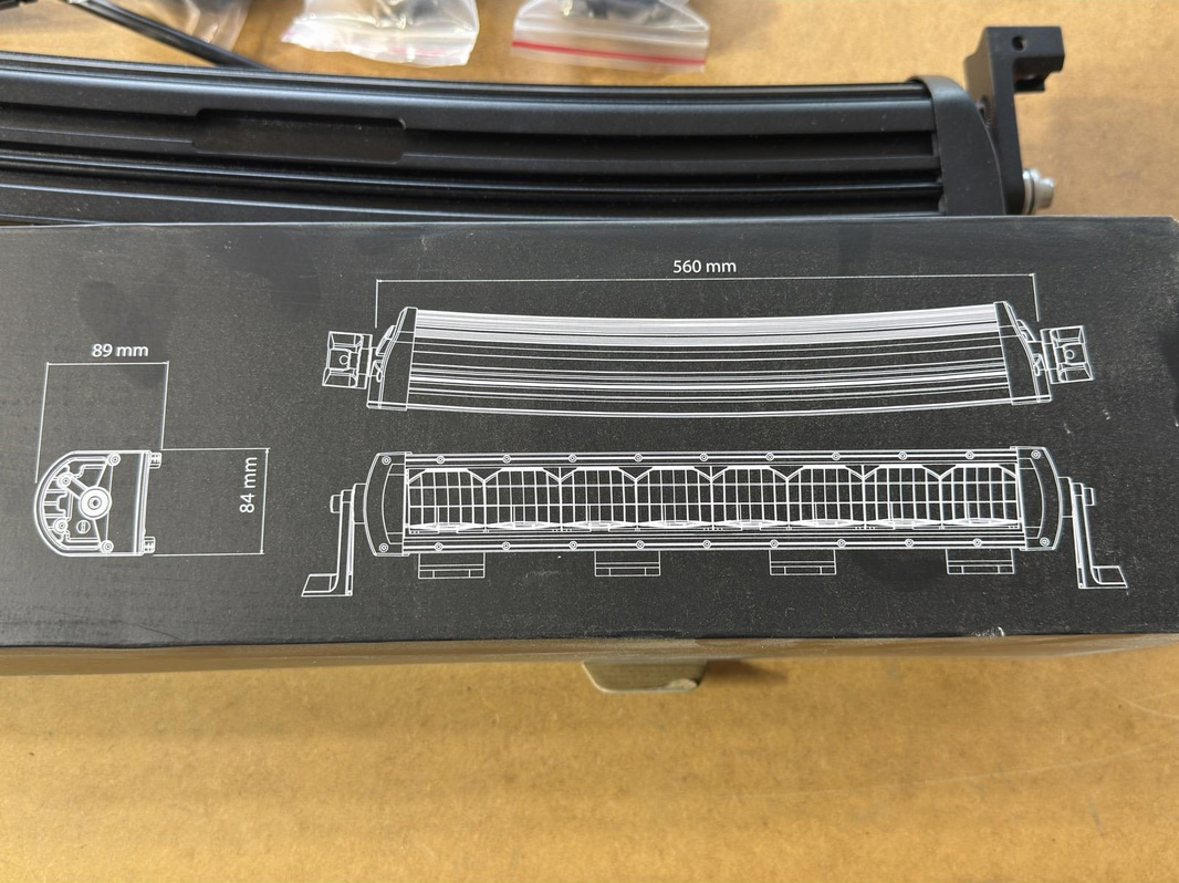 LED-ramp VikLight Ramer 22 tum, 560 mm
