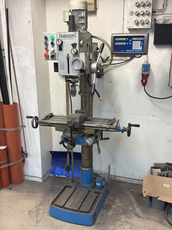 Drill press ZX40H/ D2PC with digital readout