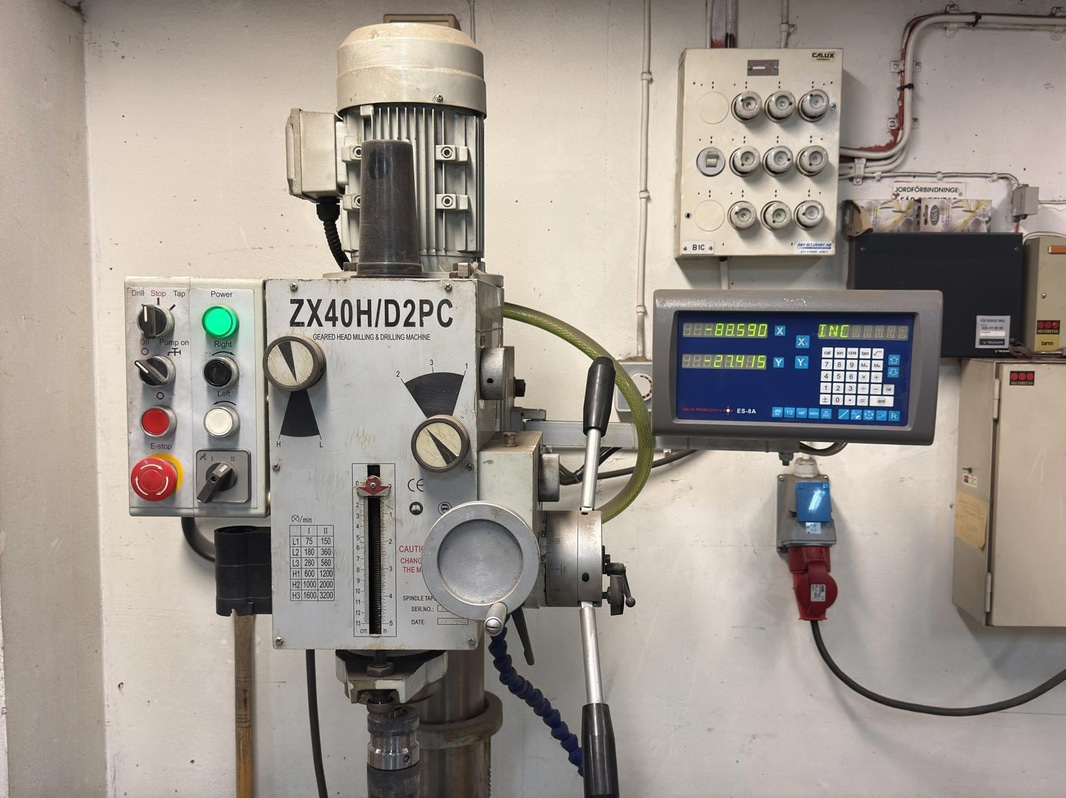 Drill press ZX40H/ D2PC with digital readout