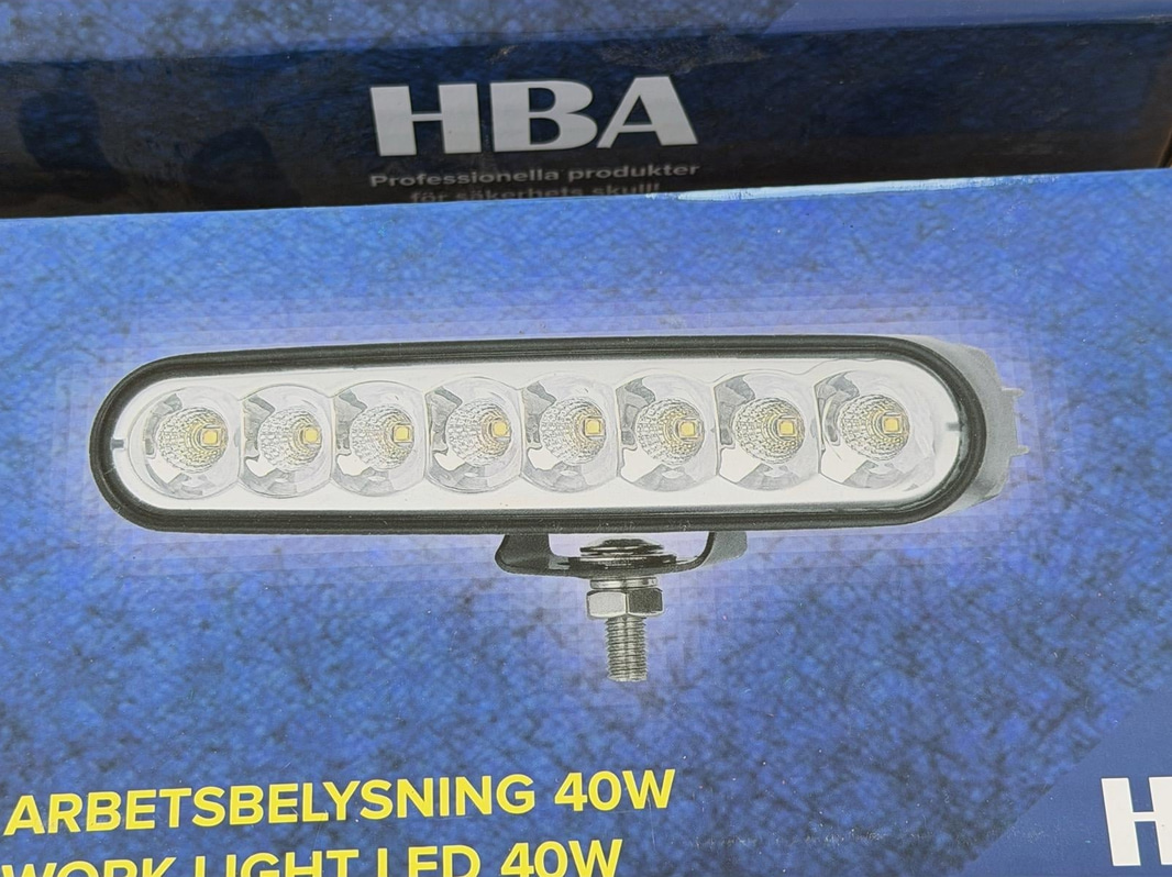 Arbetsbelysning HBA WL LED 40W, 4 st