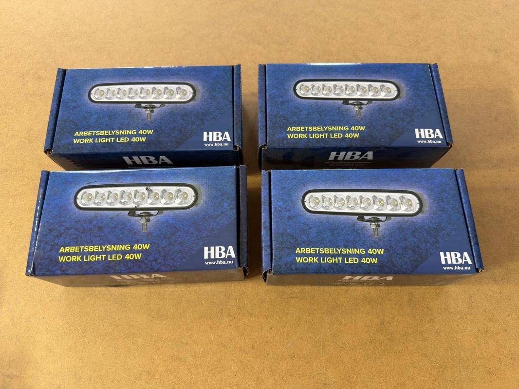 Arbetsbelysning HBA WL LED 40W, 4 st