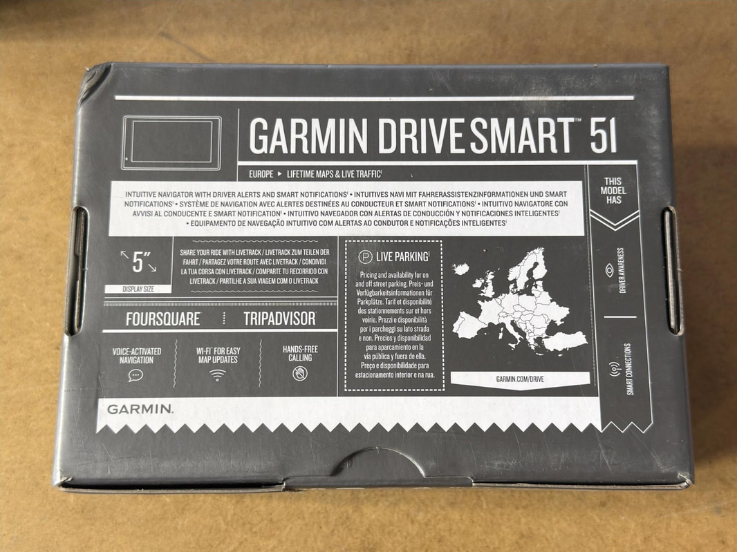 Garmin-paket - GPS och backkamera
