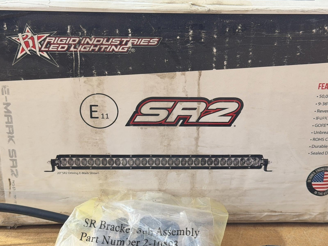 Ljusramp, Rigid Industries SR2, 20 tum, Driving eMark