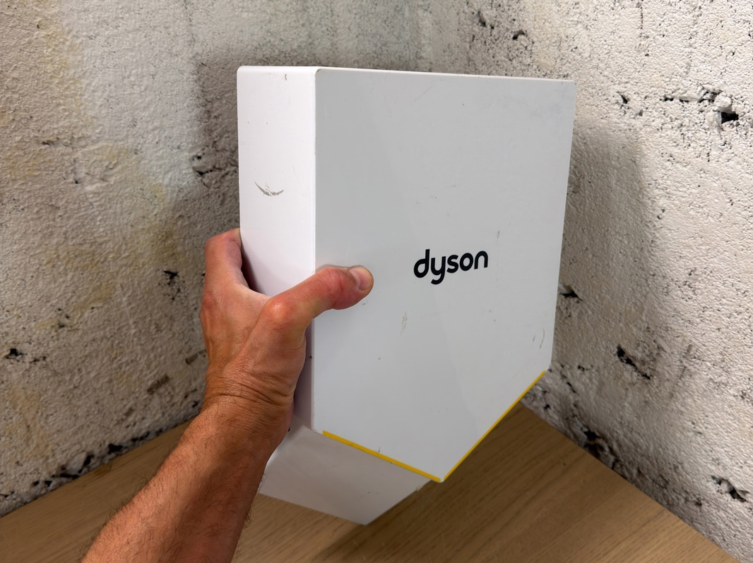 Dyson Airblade HU02 hand dryer, white