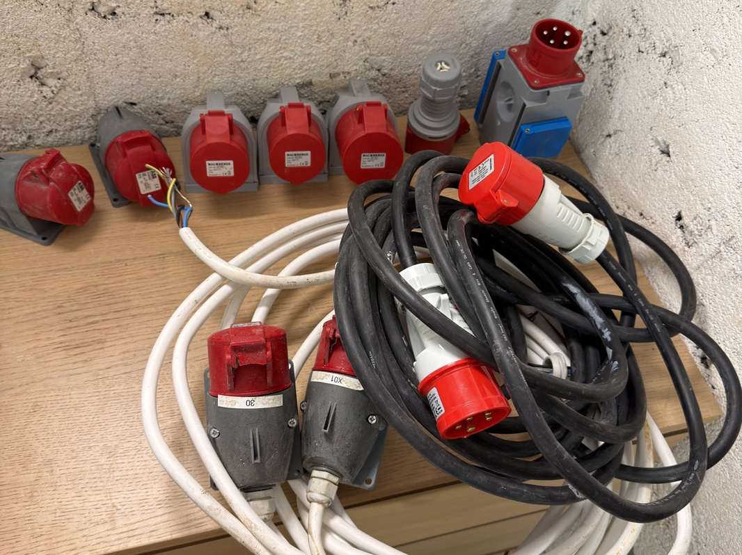 ABB industrial connectors, 3-phase 400 V