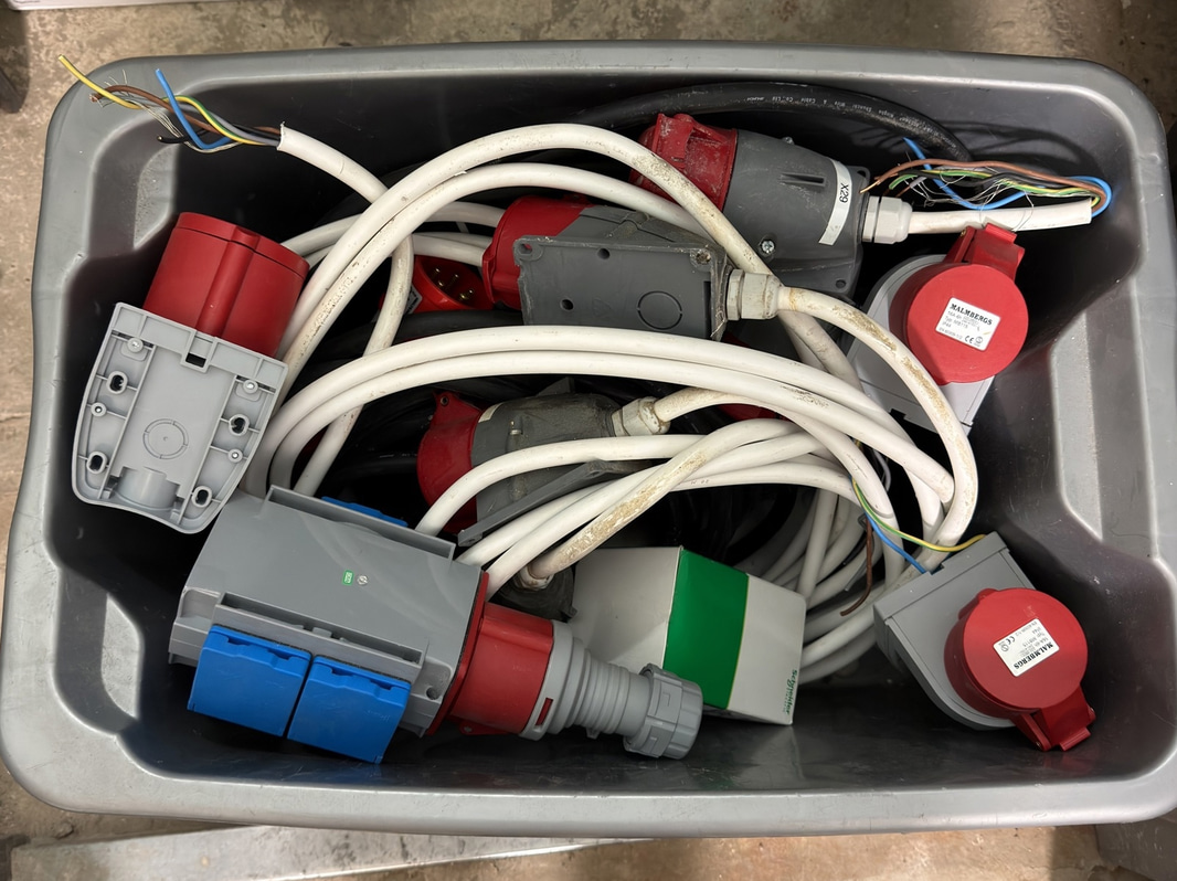 ABB industrial connectors, 3-phase 400 V