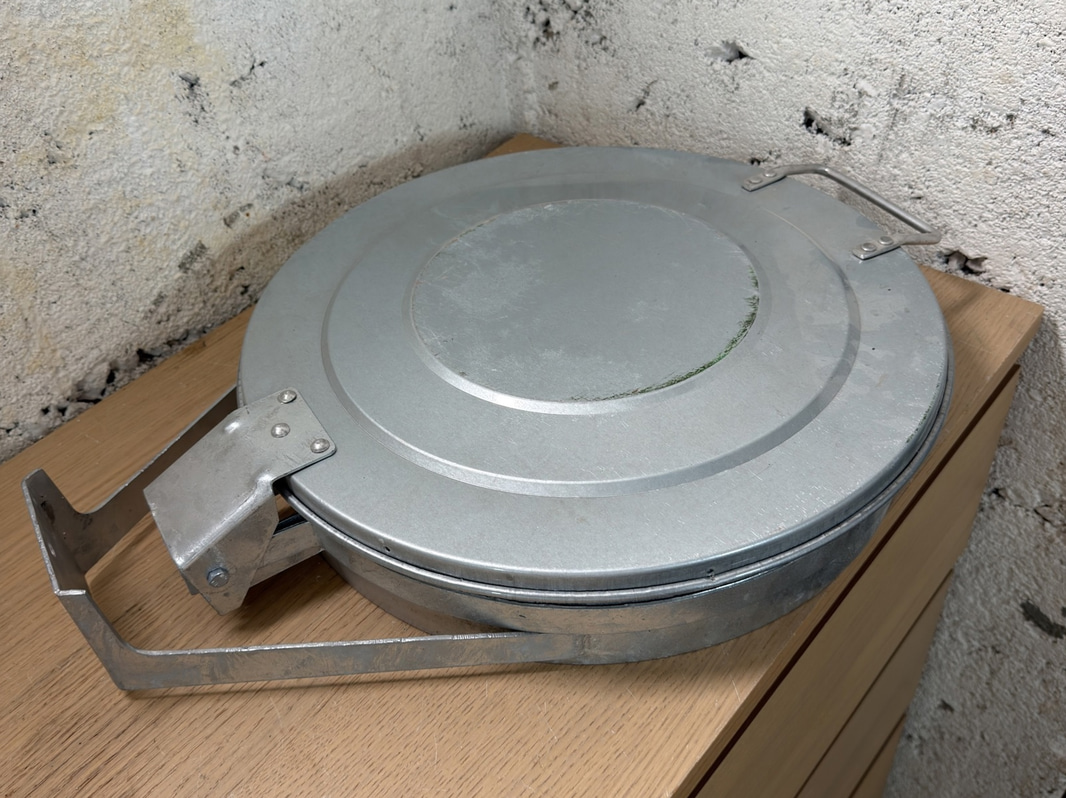 Papperskorgshållare för sopsäckar, 50 cm i diameter