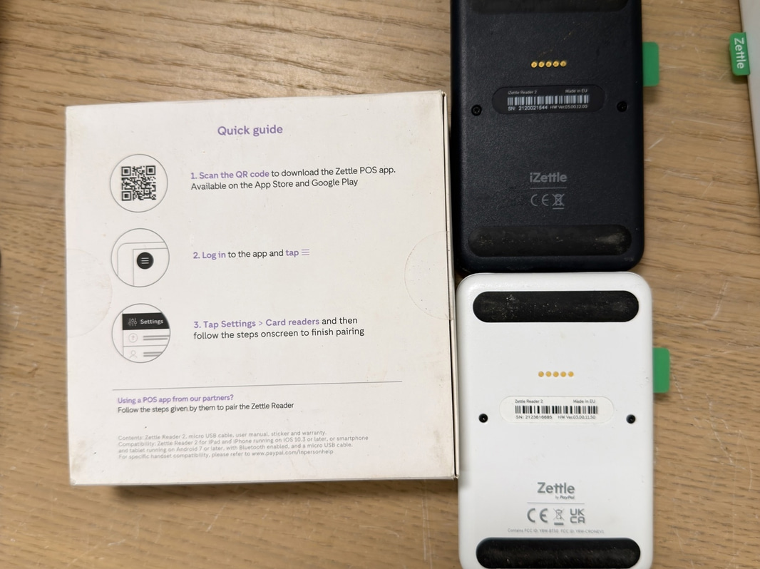 Kortterminal Zettle Reader 2, 5 stycken