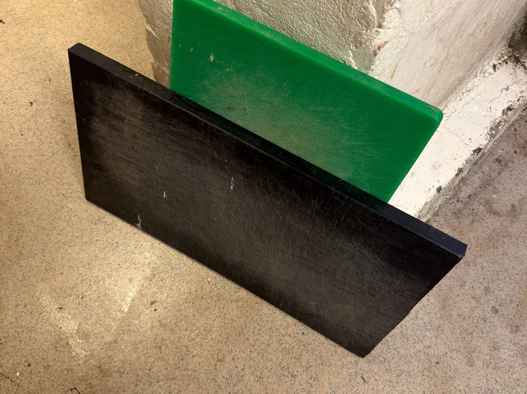 Skärbrädor, 2 st, 60×35 cm och 50×30 cm