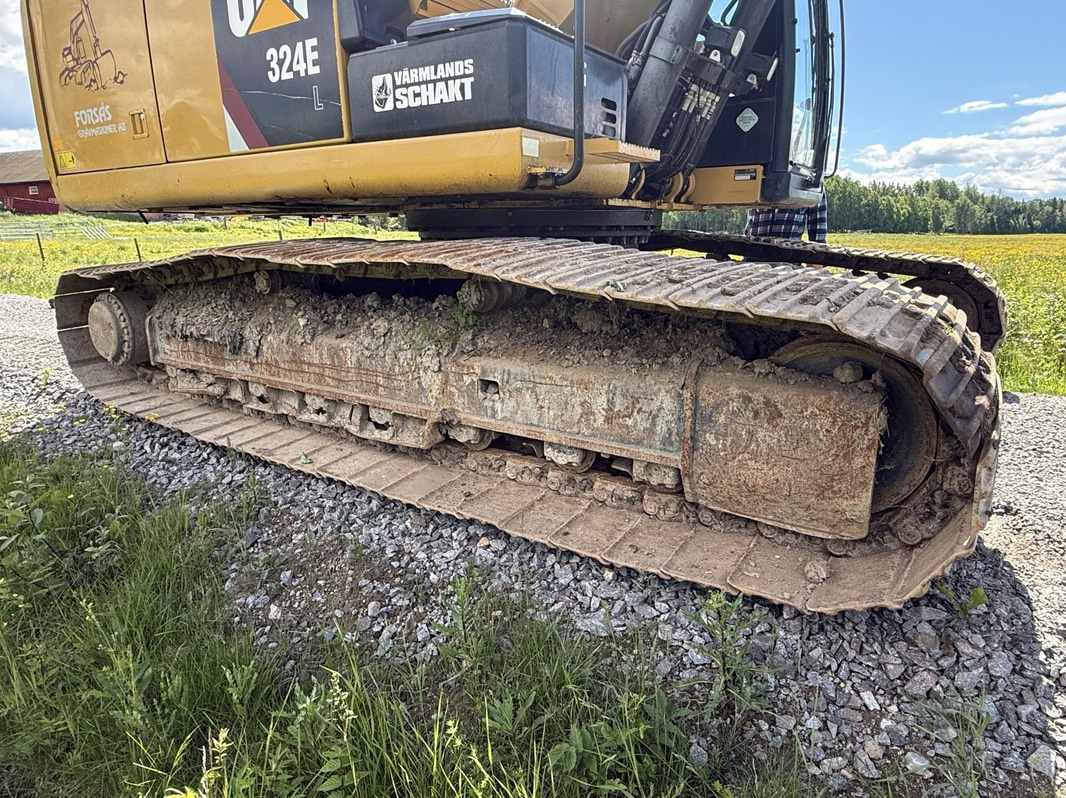 Tracked excavator Cat 324EL | 4 attachments | 2012