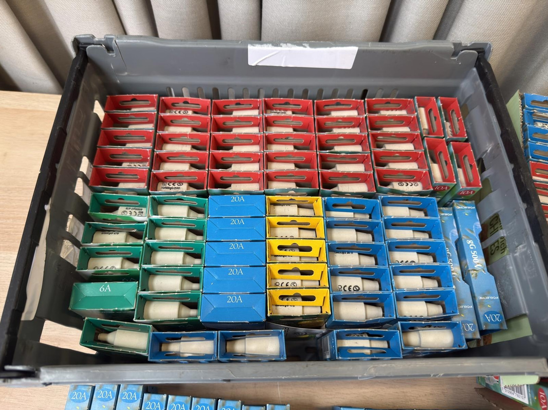 Parti säkringar/smältproppar | 6, 10, 20 & 25A