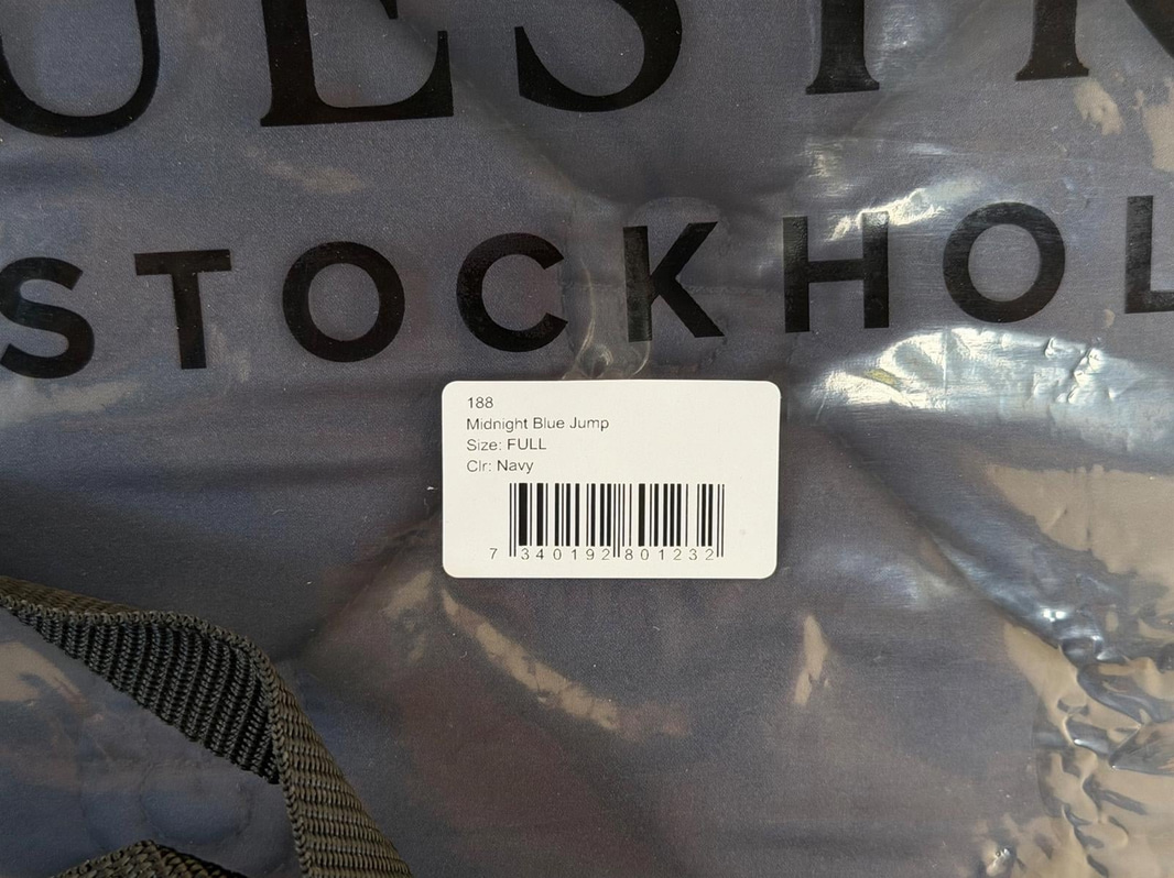 Jumping saddle pad and rain rug, Equestrian Stockholm/Hansbo Sport, navy