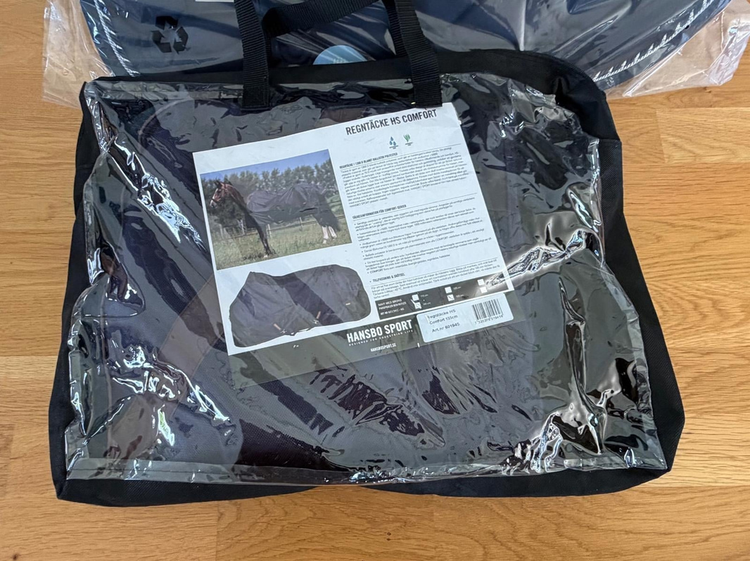 Jumping saddle pad and rain rug, Equestrian Stockholm/Hansbo Sport, navy