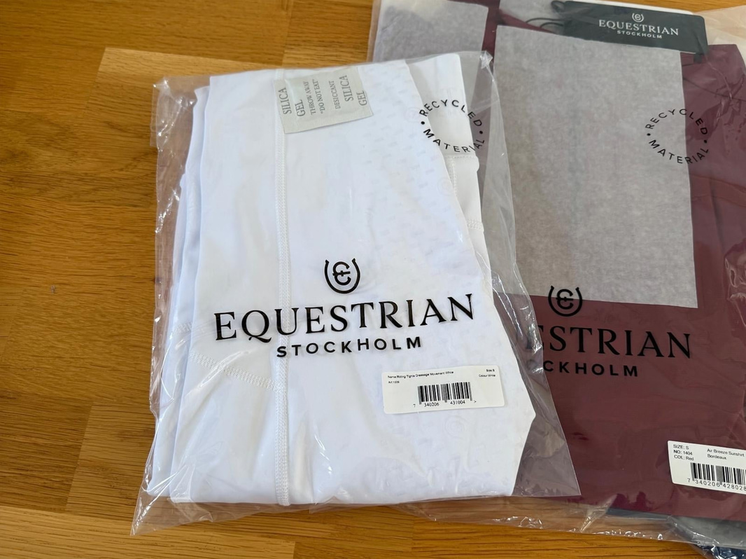 Riding apparel - tights and 2 tops, Equestrian Stockholm, size S
