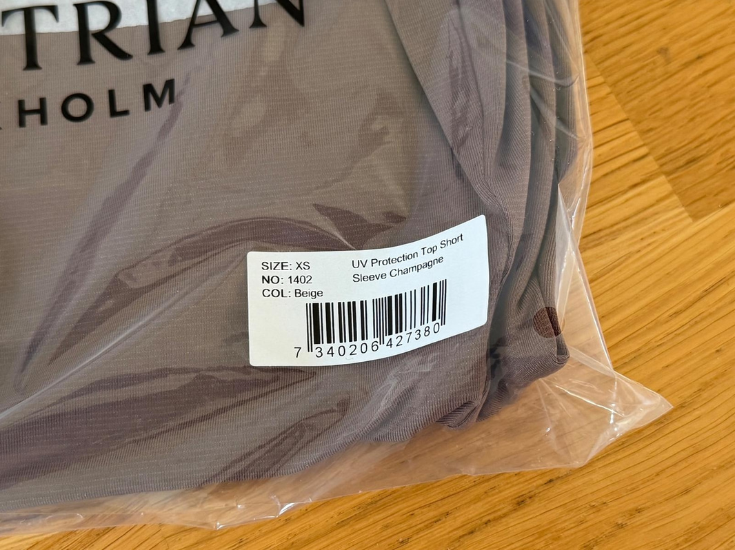 Riding wear, Equestrian Stockholm, 5 tops, size XS