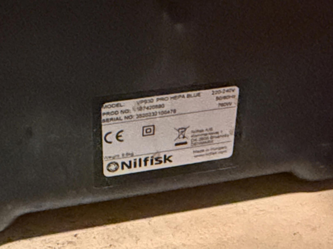Dammsugare Nilfisk & Electrolux
